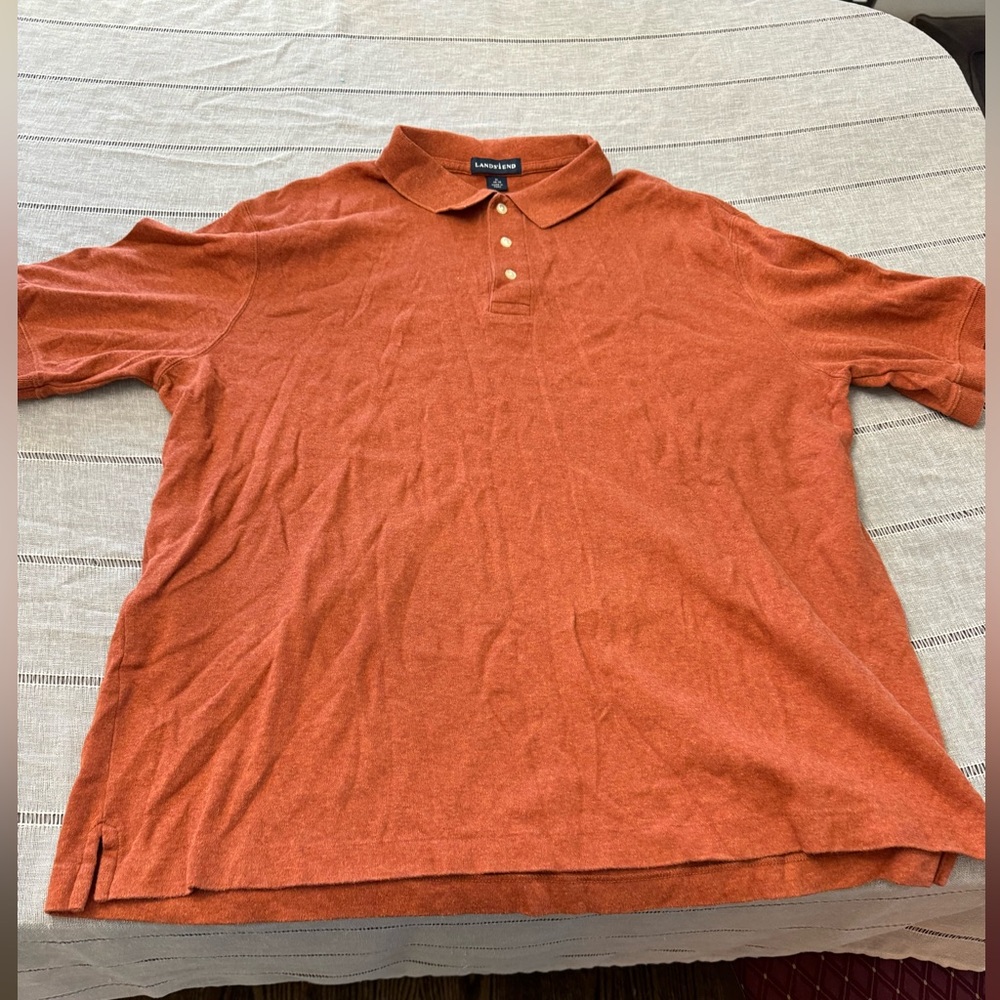 Men’s Lands End Golf Polo